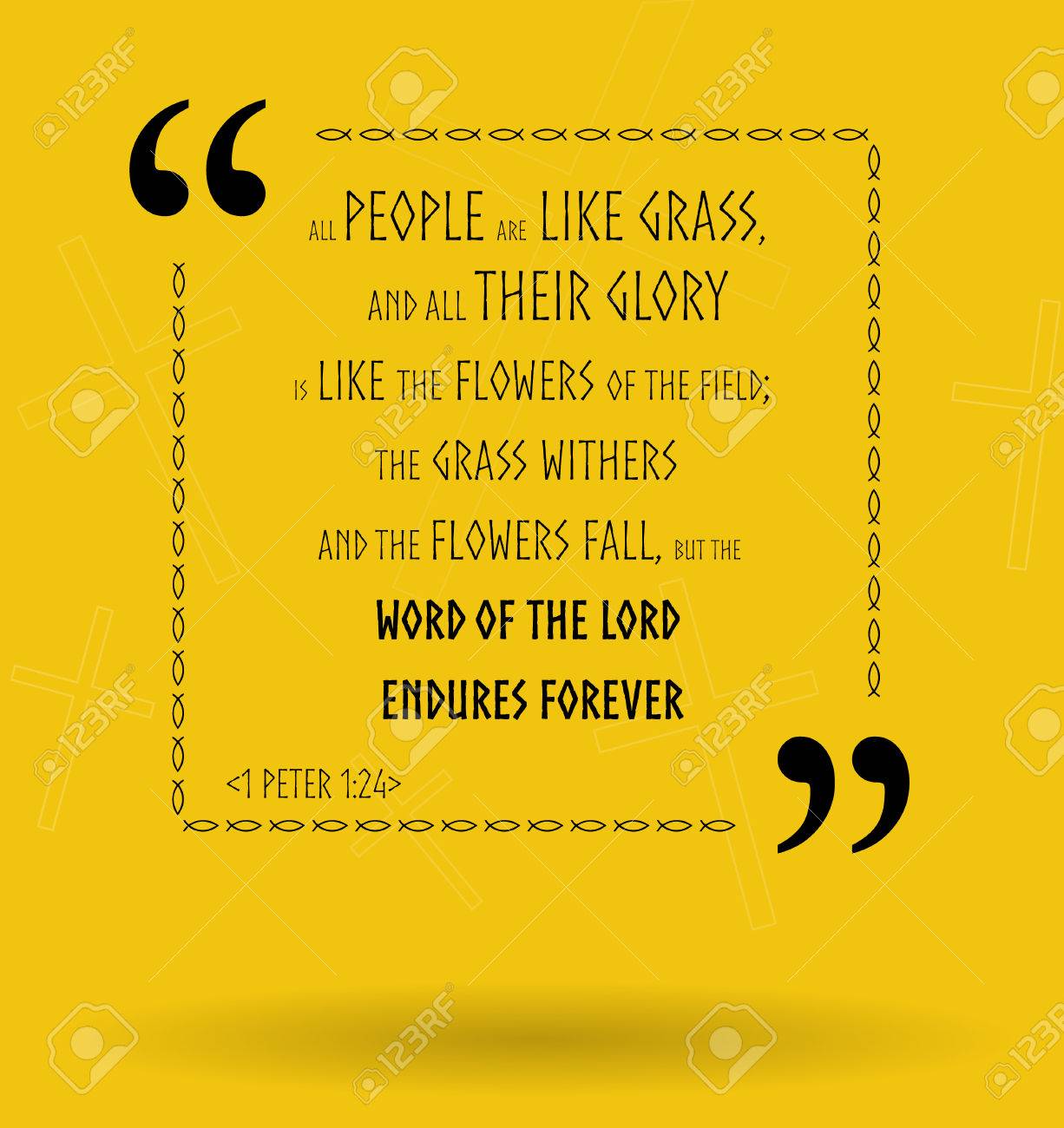 Best Bible quotes about people s life Christian sayings for Bible stu s colourful illustration Stock