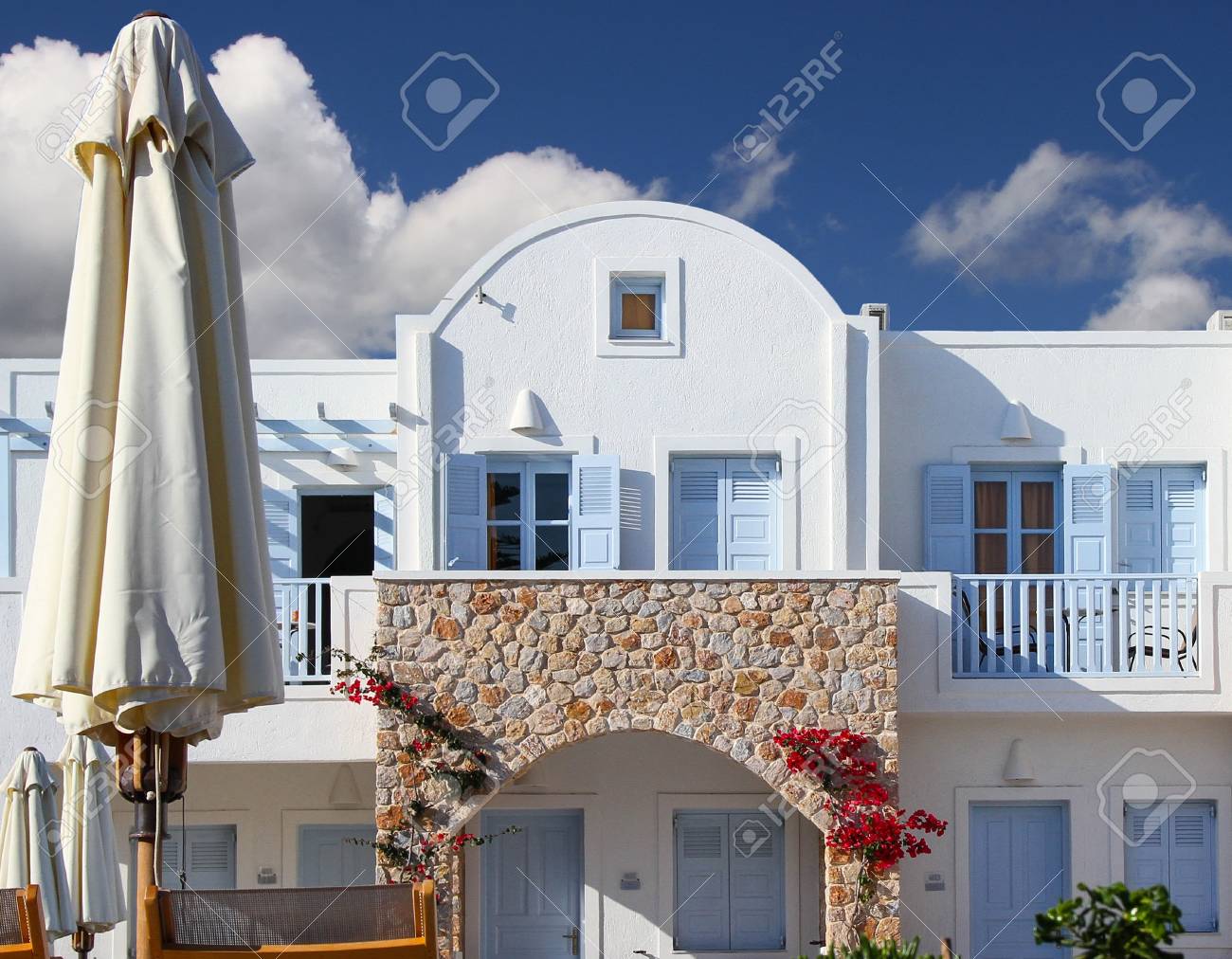 地中海の家 の写真素材 画像素材 Image