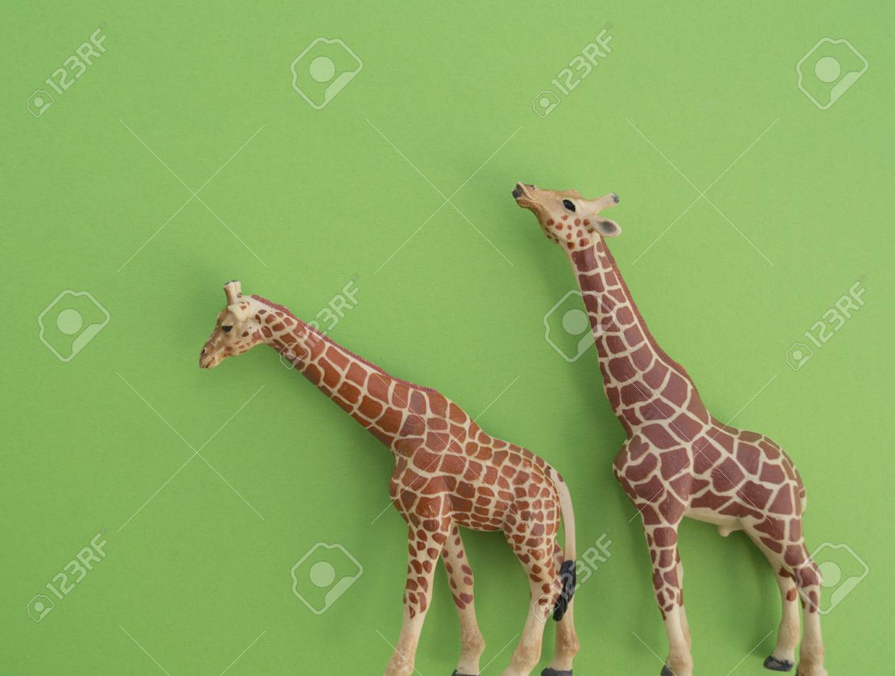 plastic giraffe figurine