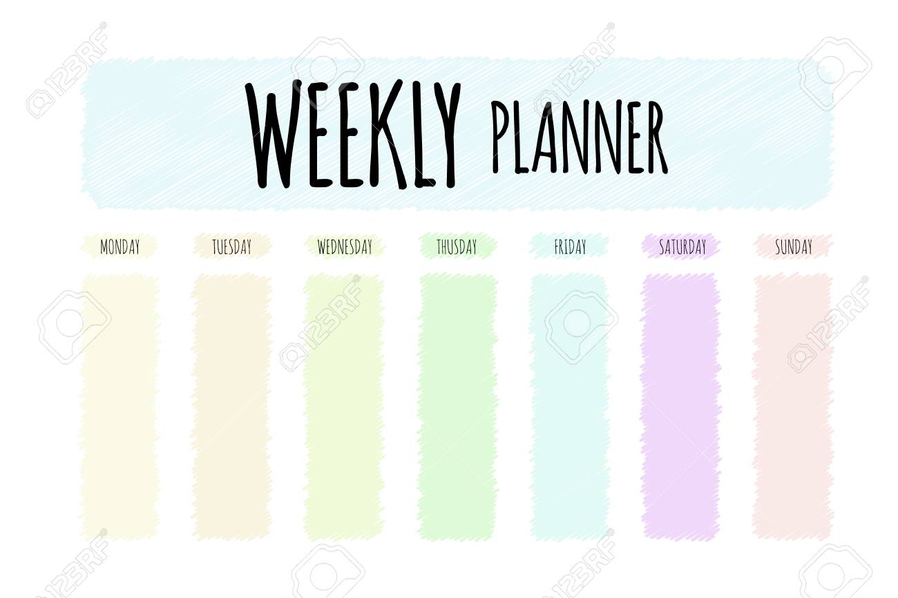 Adorable vector planner. Lovable web page for notes. Notebooks, diary, faculty.. graphic regarding Weekly Planner Page called Lovable vector planner. Lovable web page for notes. Notebooks, diary, university..