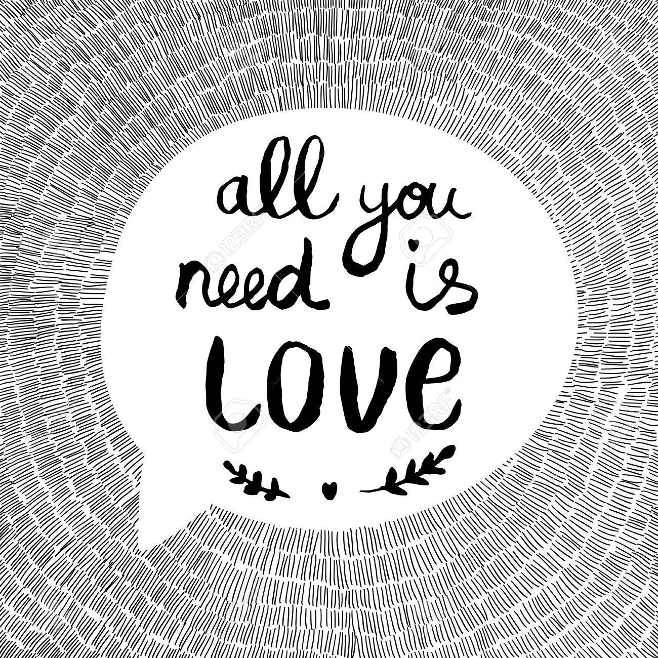 The felicitacion love is all you need