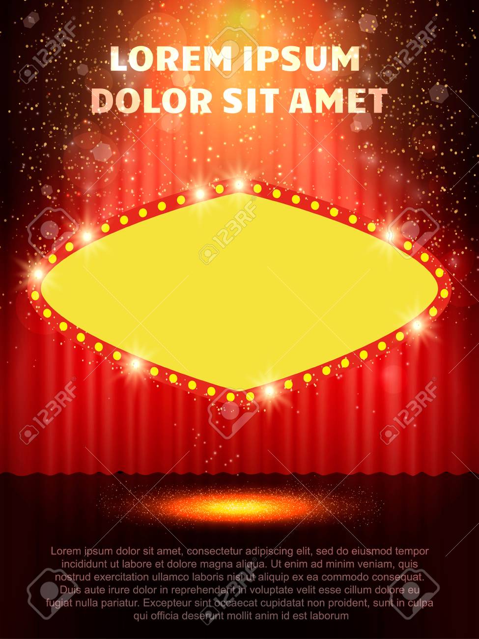 concert template