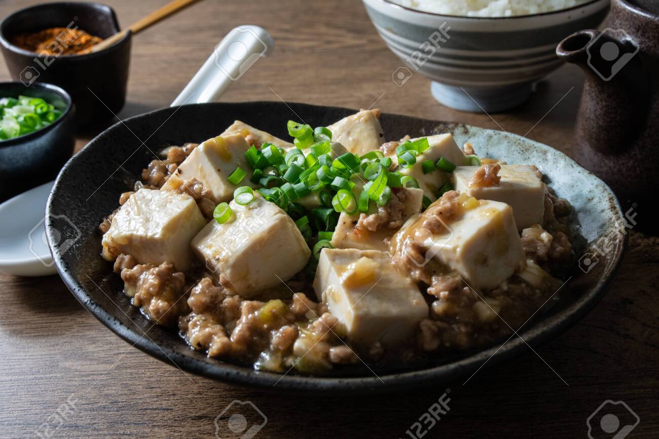 Mapo tofu, a traditional chinese spicy dish - 149445883 Mapo tofu, a traditional chinese spicy dish - 149445883