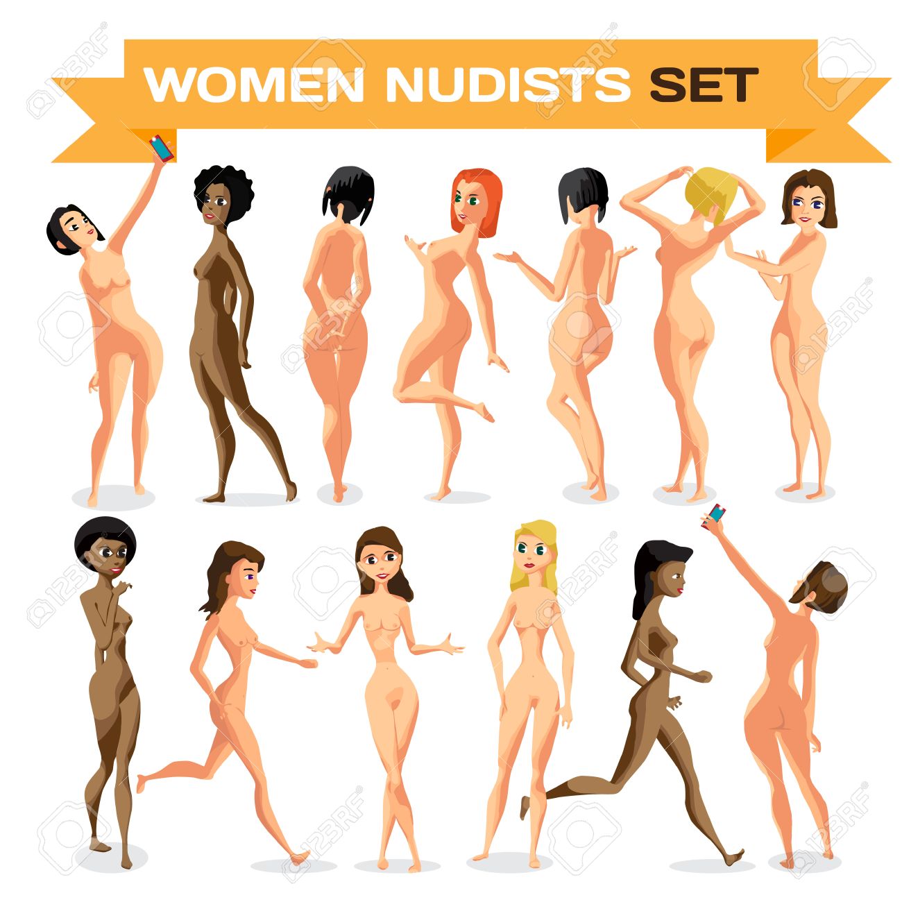 Nudisti ragazze immagini