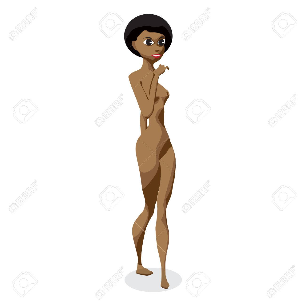 ebony girl nudist