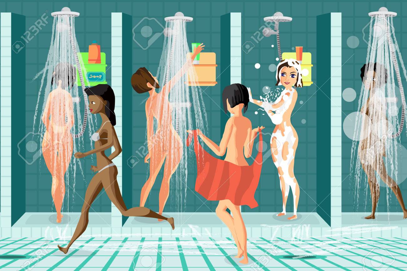 Women showers frozen picture 23