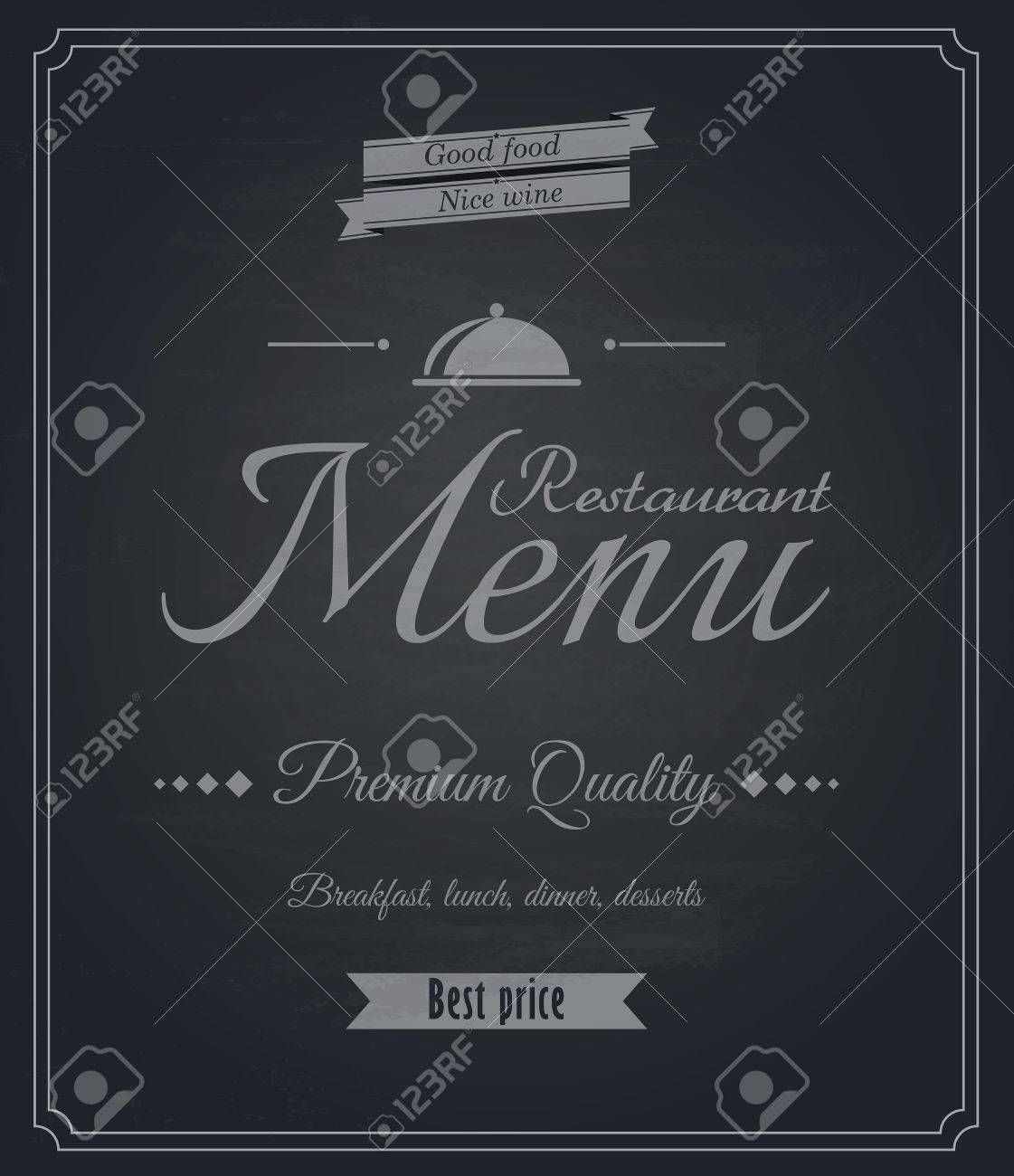 menu chalkboard