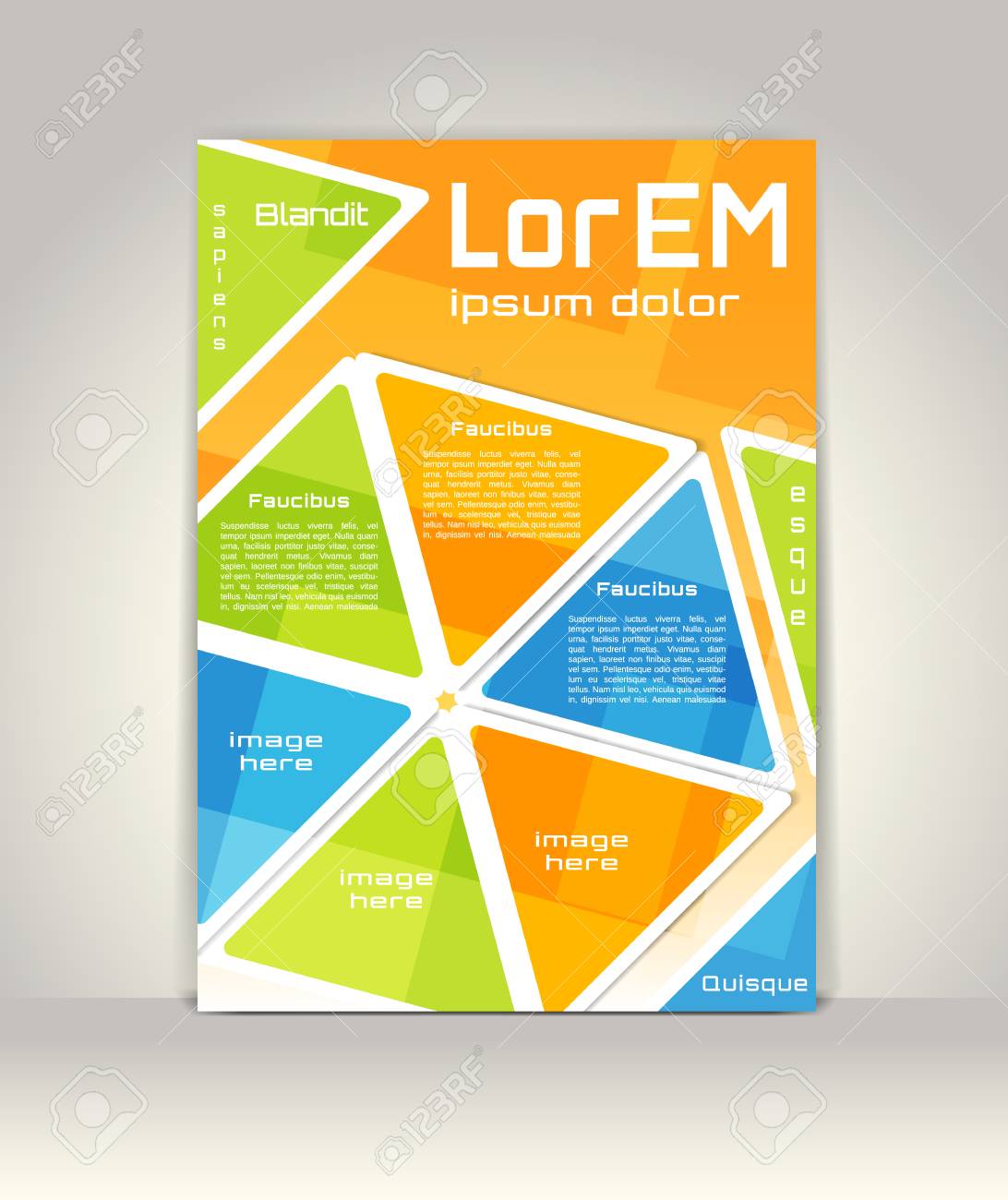 Flyer Broschure Oder Magazin Cover Vorlage Lizenzfrei Nutzbare Vektorgrafiken Clip Arts Illustrationen Image
