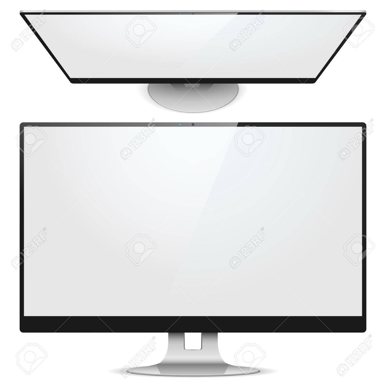 vector monitor front view