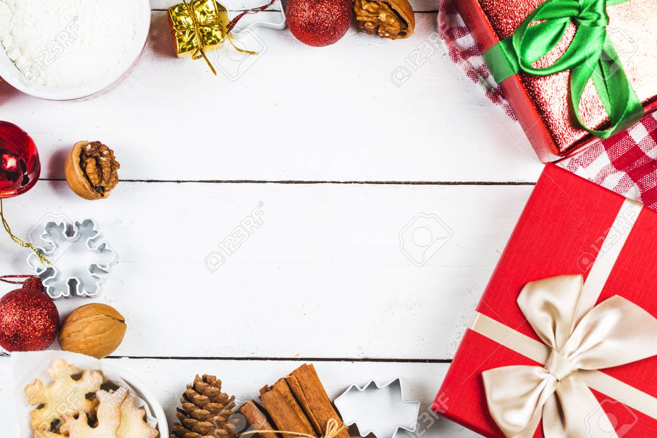 christmas cookies background ginger dough for gingerbread christmas cookies background
