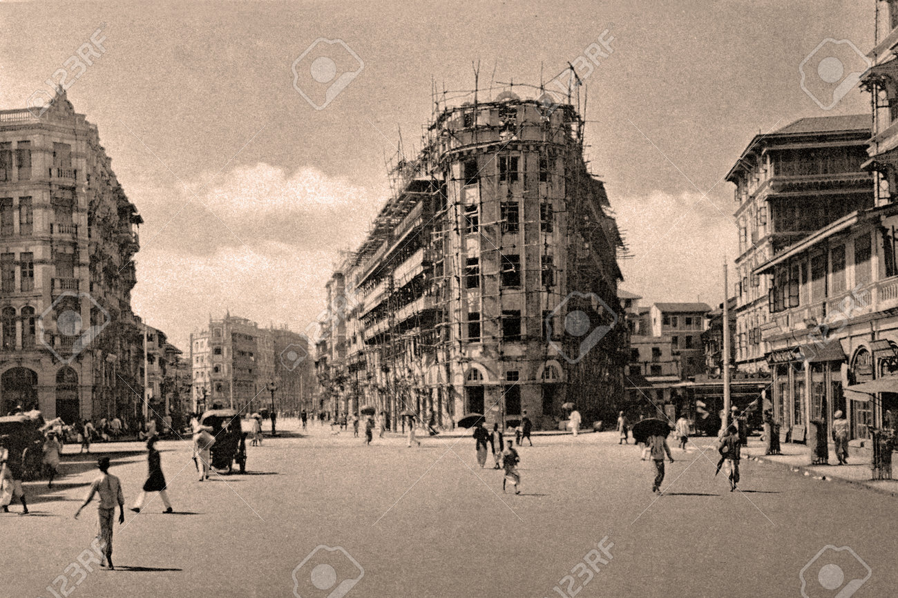 Foto De Época Casa De Gobierno, Bombay, India, Principios Del Siglo XX.  Bombay Maharashtra India Fotos, retratos, imágenes y fotografía de archivo  libres de derecho. Image 157820501