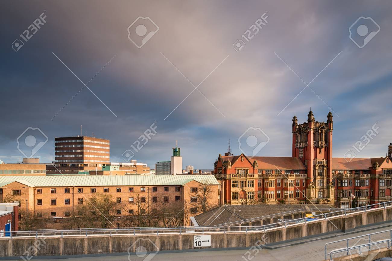 Newcastle University Skyline, in the city centre, with the rooftops of Newcastle University and the Civic Centre beyond - 69432460 Newcastle University Skyline, in the city centre, with the rooftops of Newcastle University and the Civic Centre beyond - 69432460