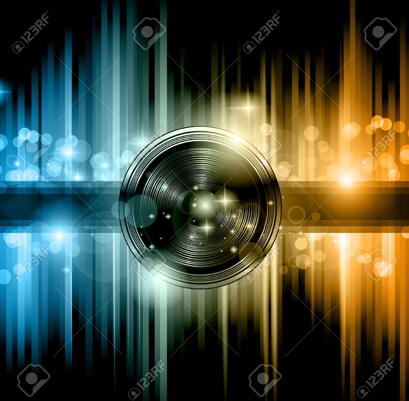 Disco Club Flyer With A Lot Of Abstract Colorful Design Elements Ideal For Poster And Music Background Royalty Free Cliparts Vectors And Stock Illustration Image