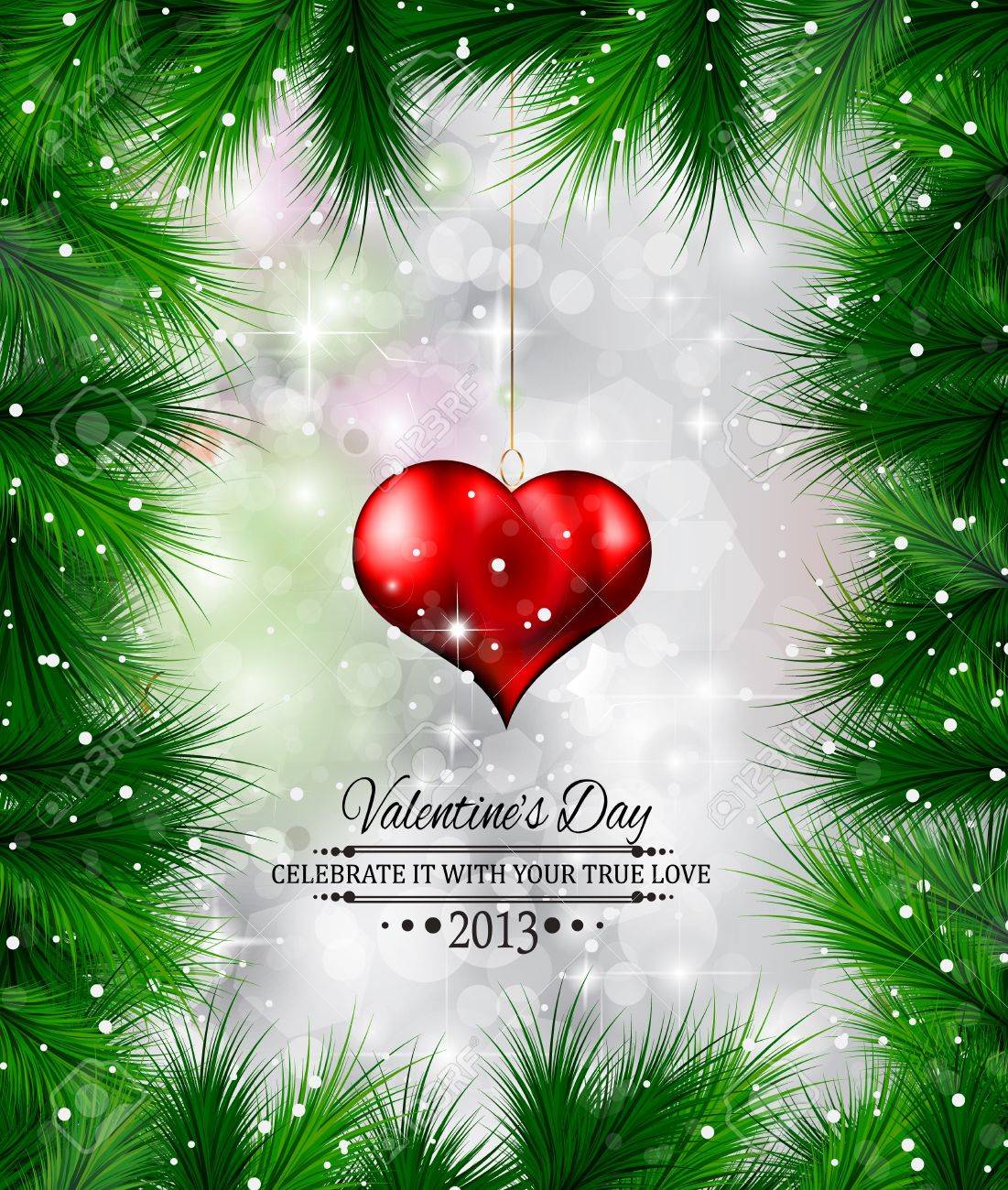 valentines day party invitation flyer background with love themed christmas ornament party invitations