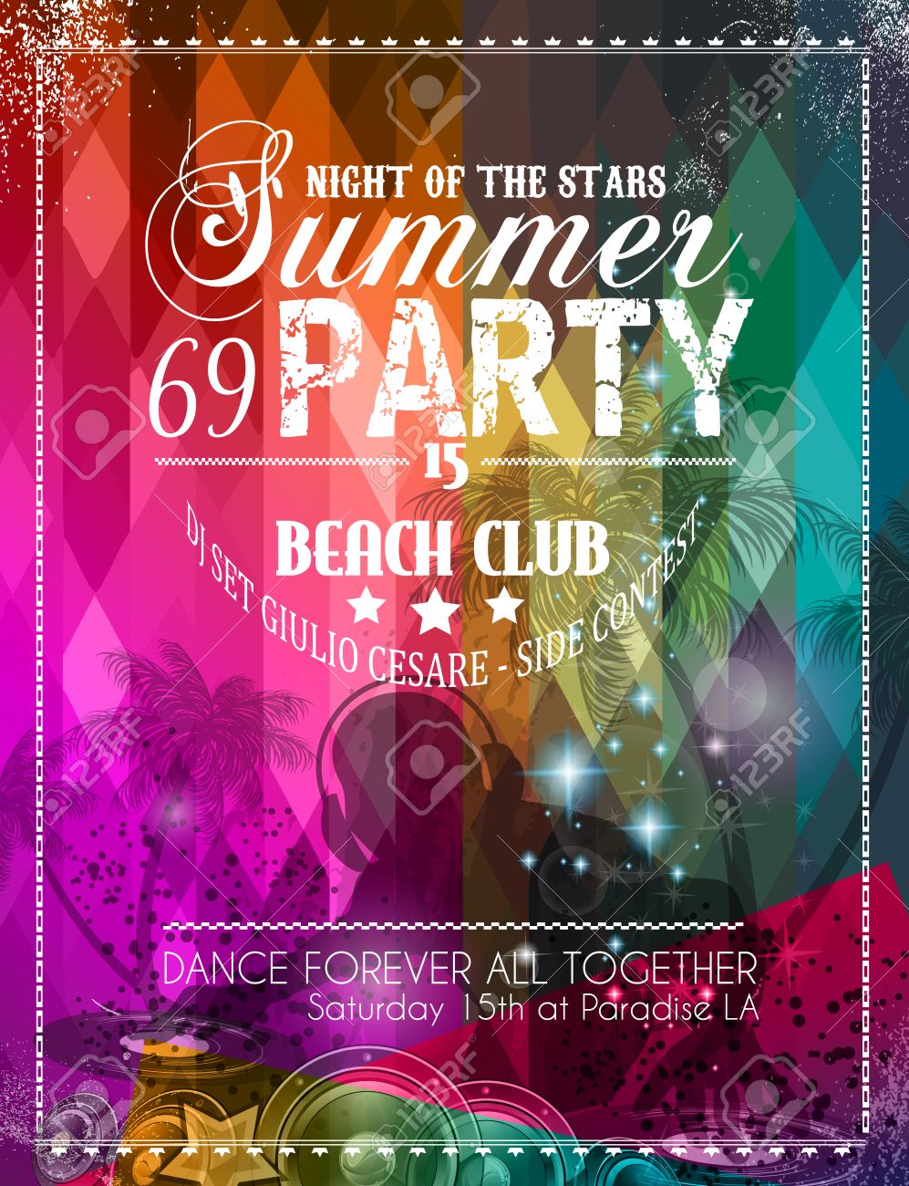 beach flyer