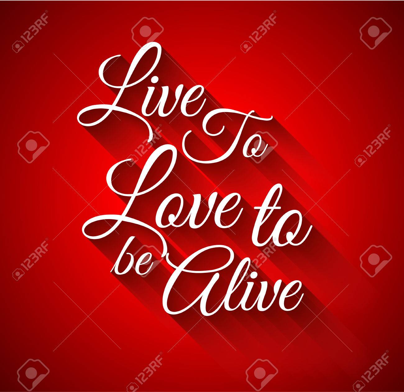 心に強く訴えるタイプミス 愛に生きているせるライブ 筆記体のビンテージ スタイルとブレンド影コピーし すべての面に貼り付ける準備をしました のイラスト素材 ベクタ Image