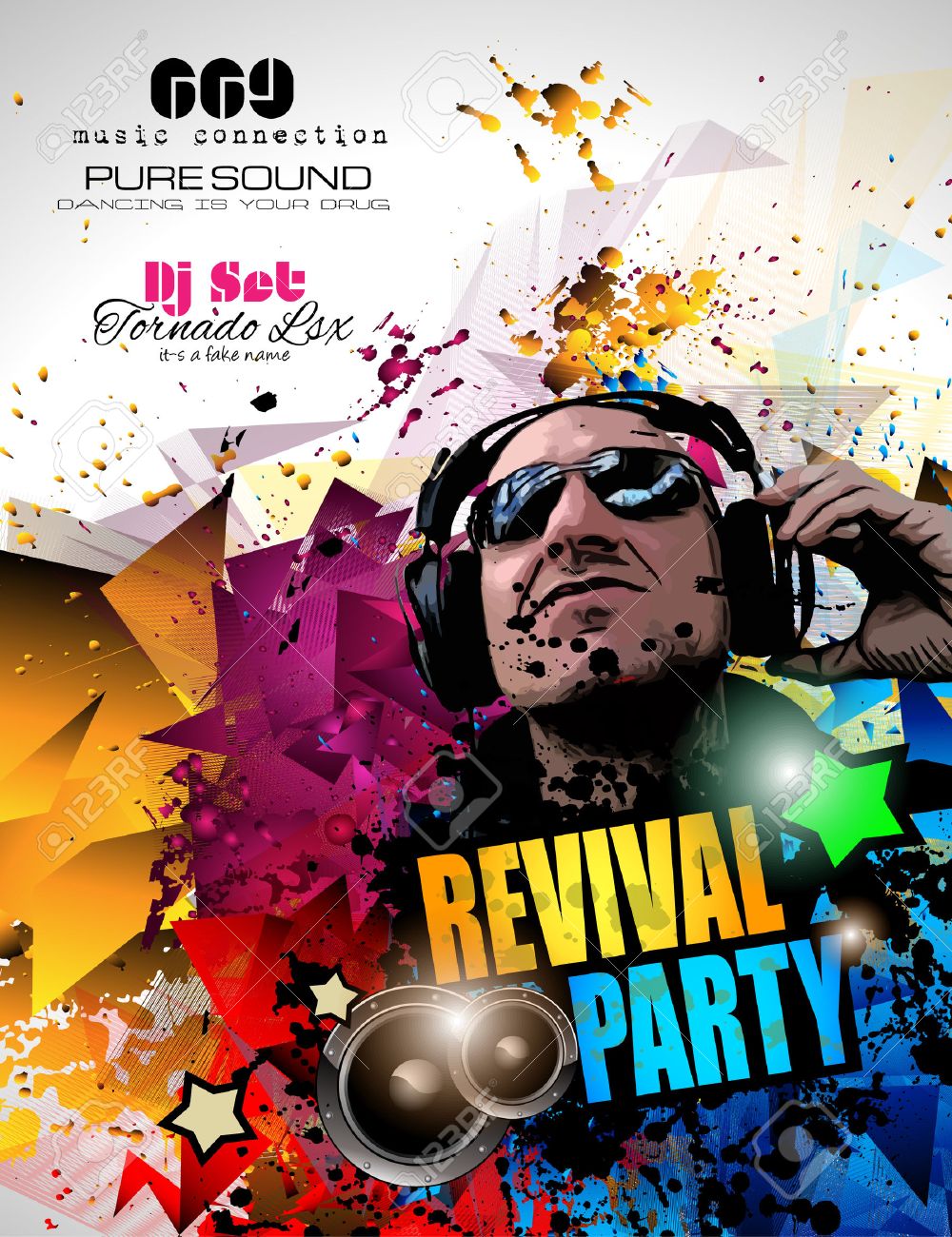night club flyer