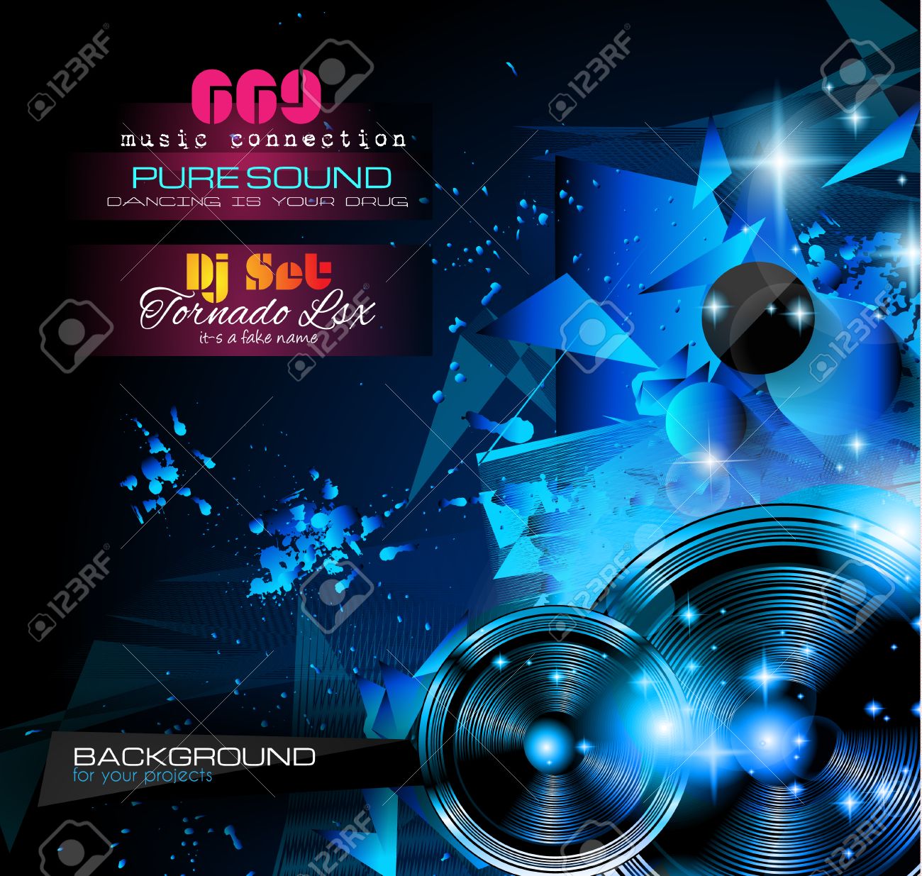 night clubs flyer