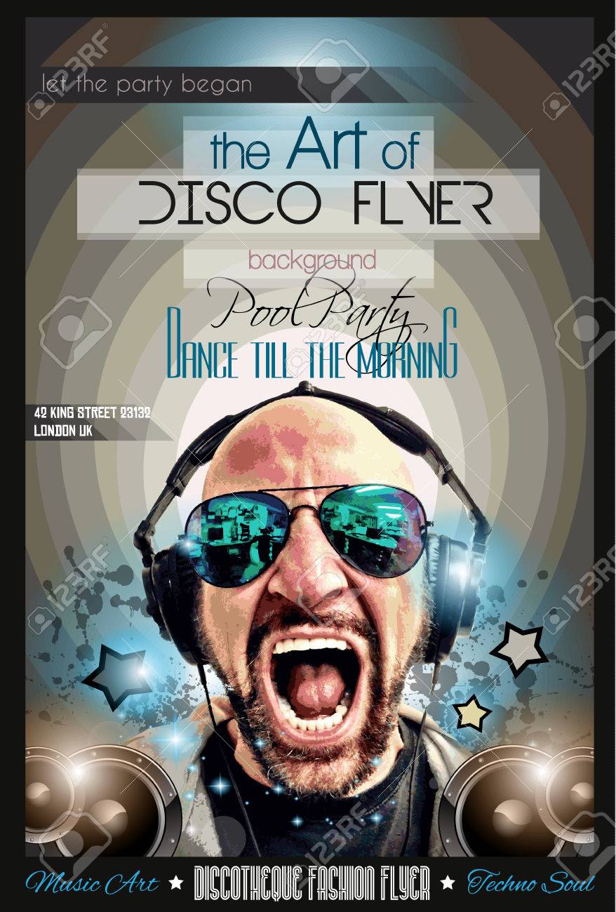 night club flyer