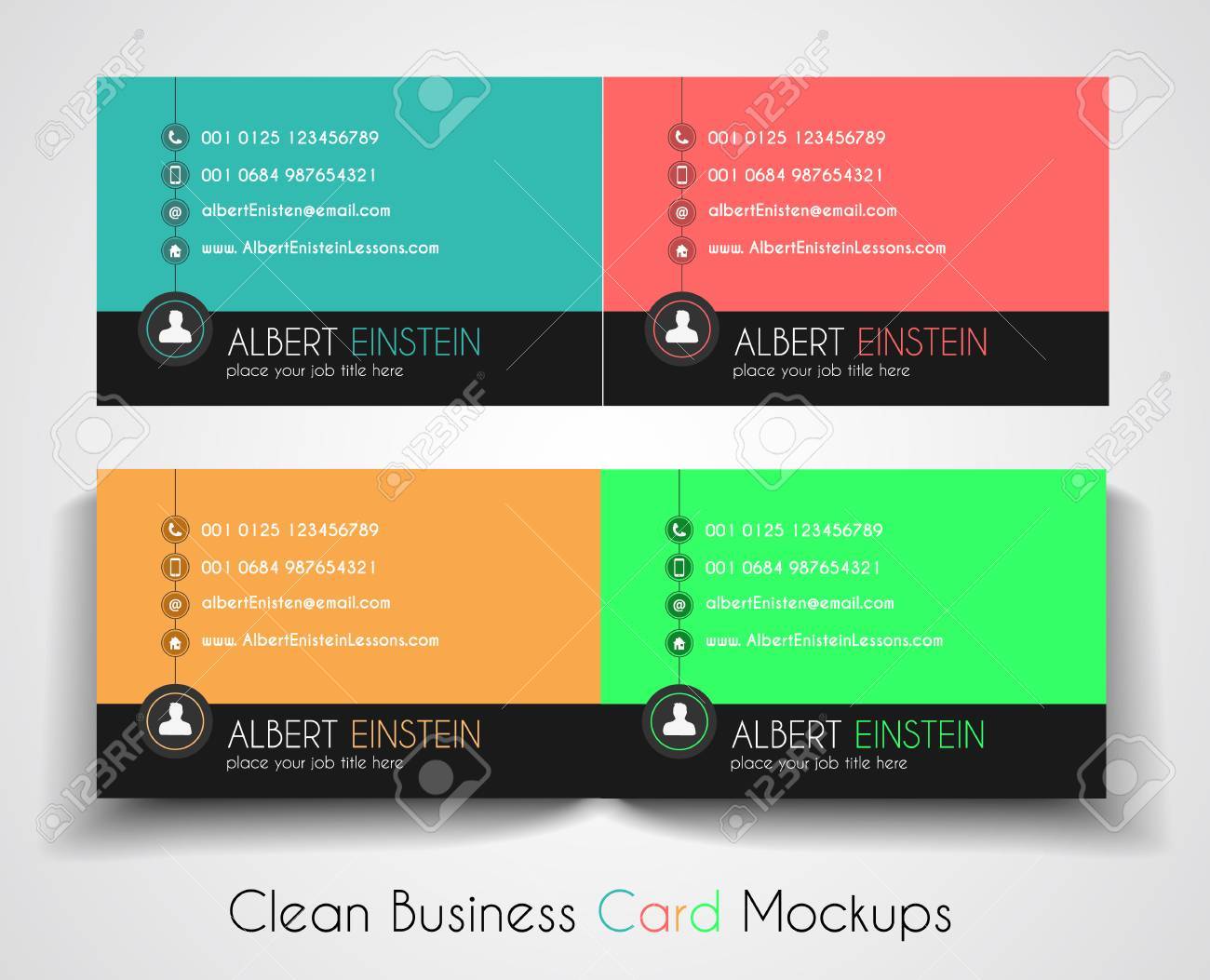 business cards layouts