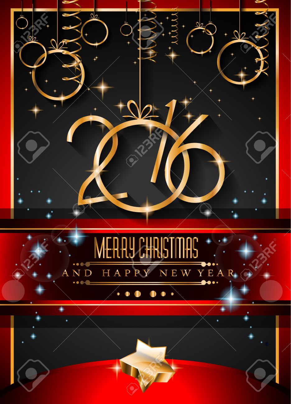 christmas dinner poster