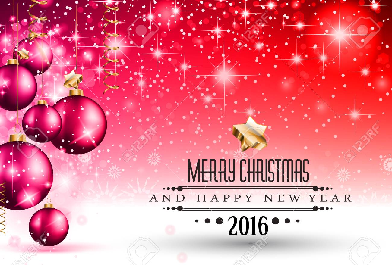 merry christmas seasonal background for your greeting cards
