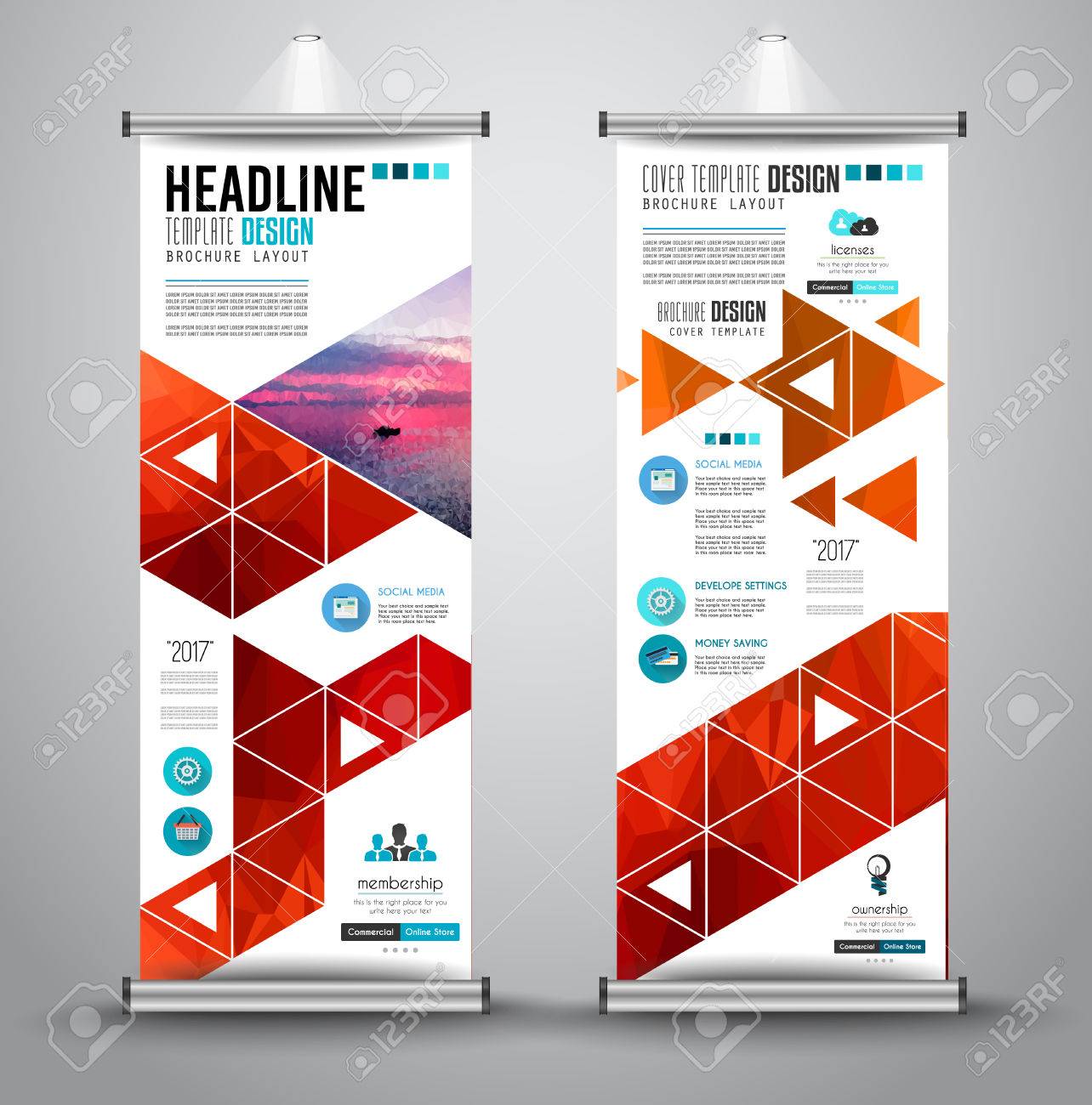 advertisement roll up business