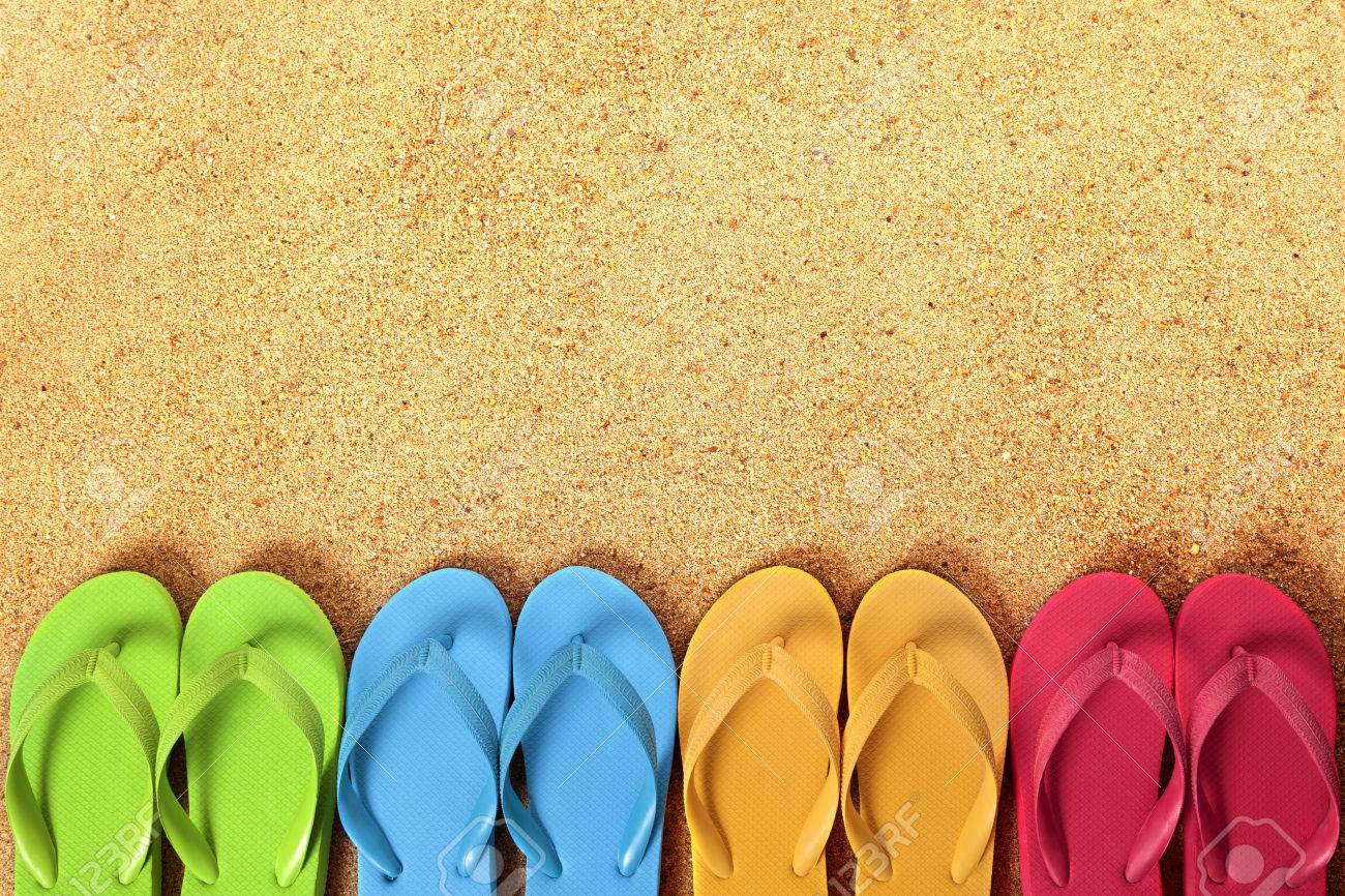 beach flip flops