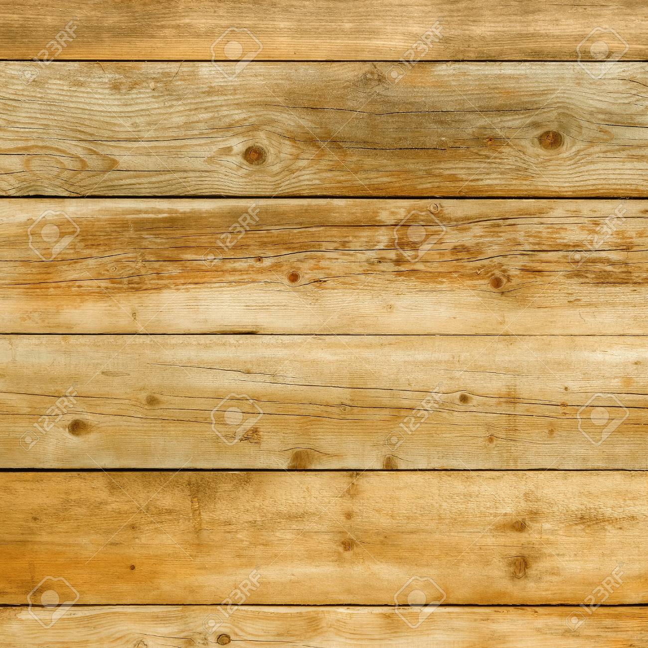Natural Yellow Pine Wood Background Square Format Stock Photo
