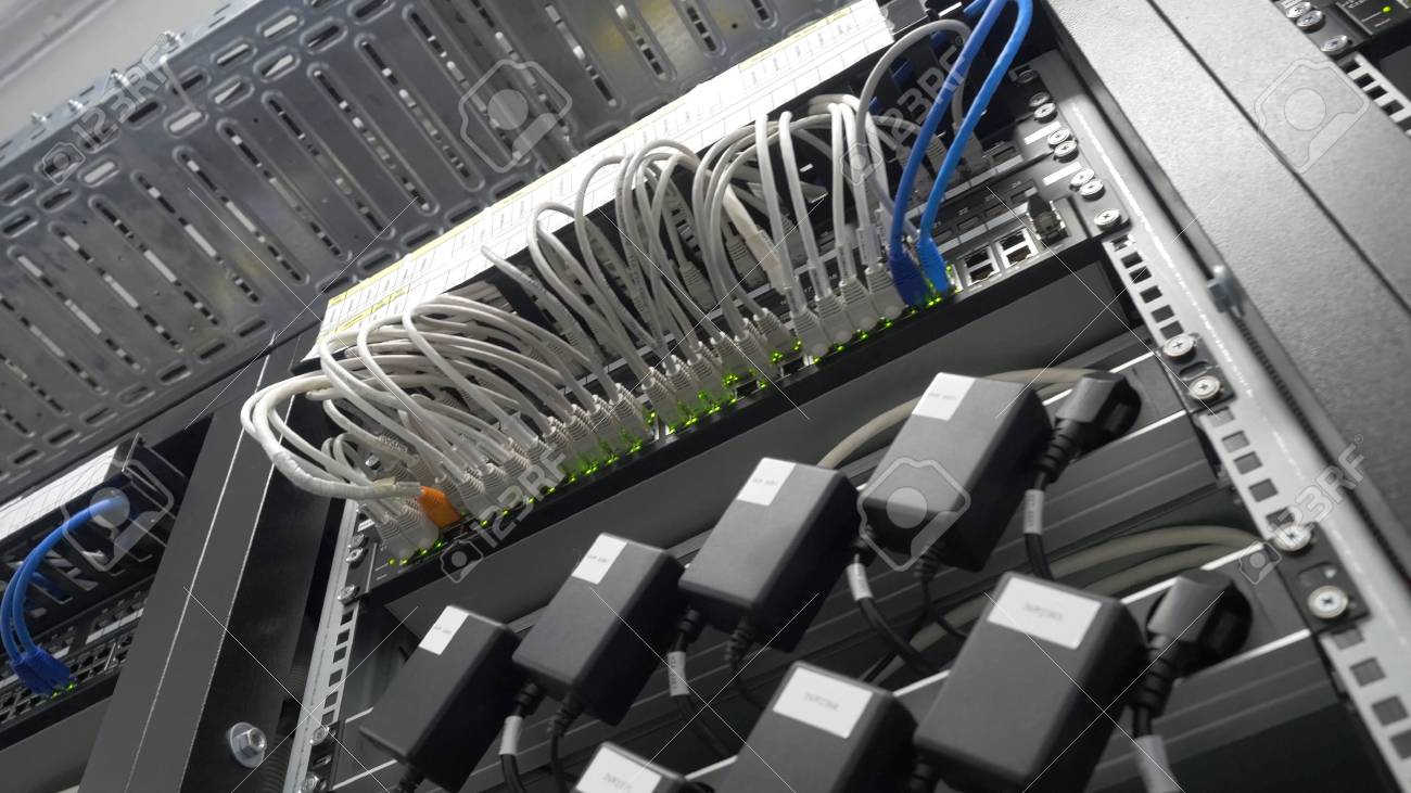 storage servers are located in the server room of the data center