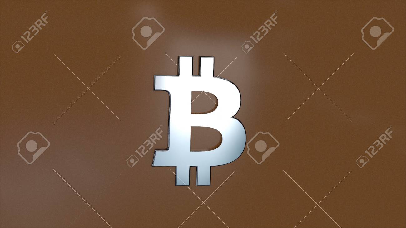 기호 비트 코인. 암호화 폐인 비트 코인. 비트 코인 3D 애니메이션. 로열티 무료 사진, 그림, 이미지 그리고 스톡포토그래피.  Image 94576211