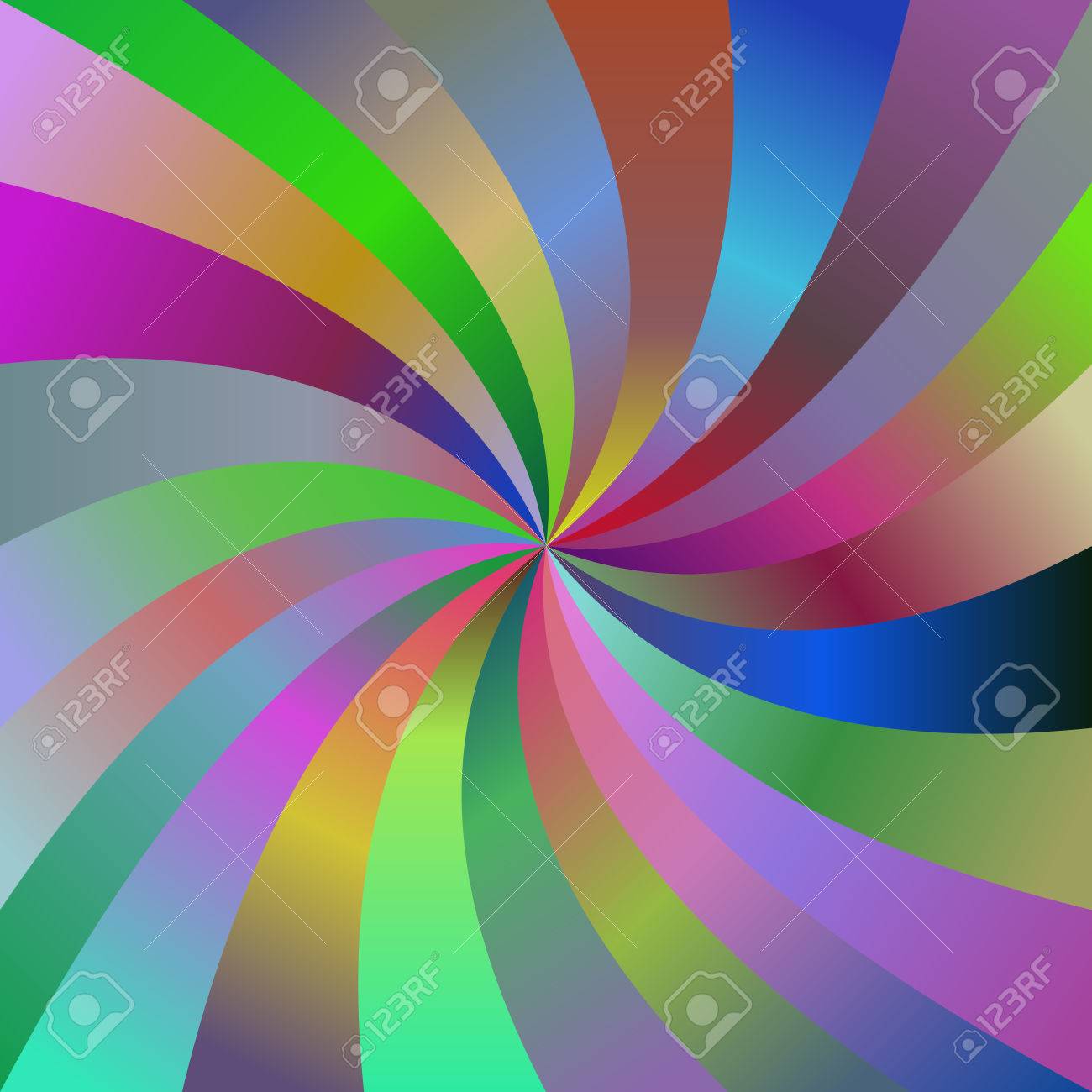 abstract colorful spiral ray design background vector royalty free raydesign