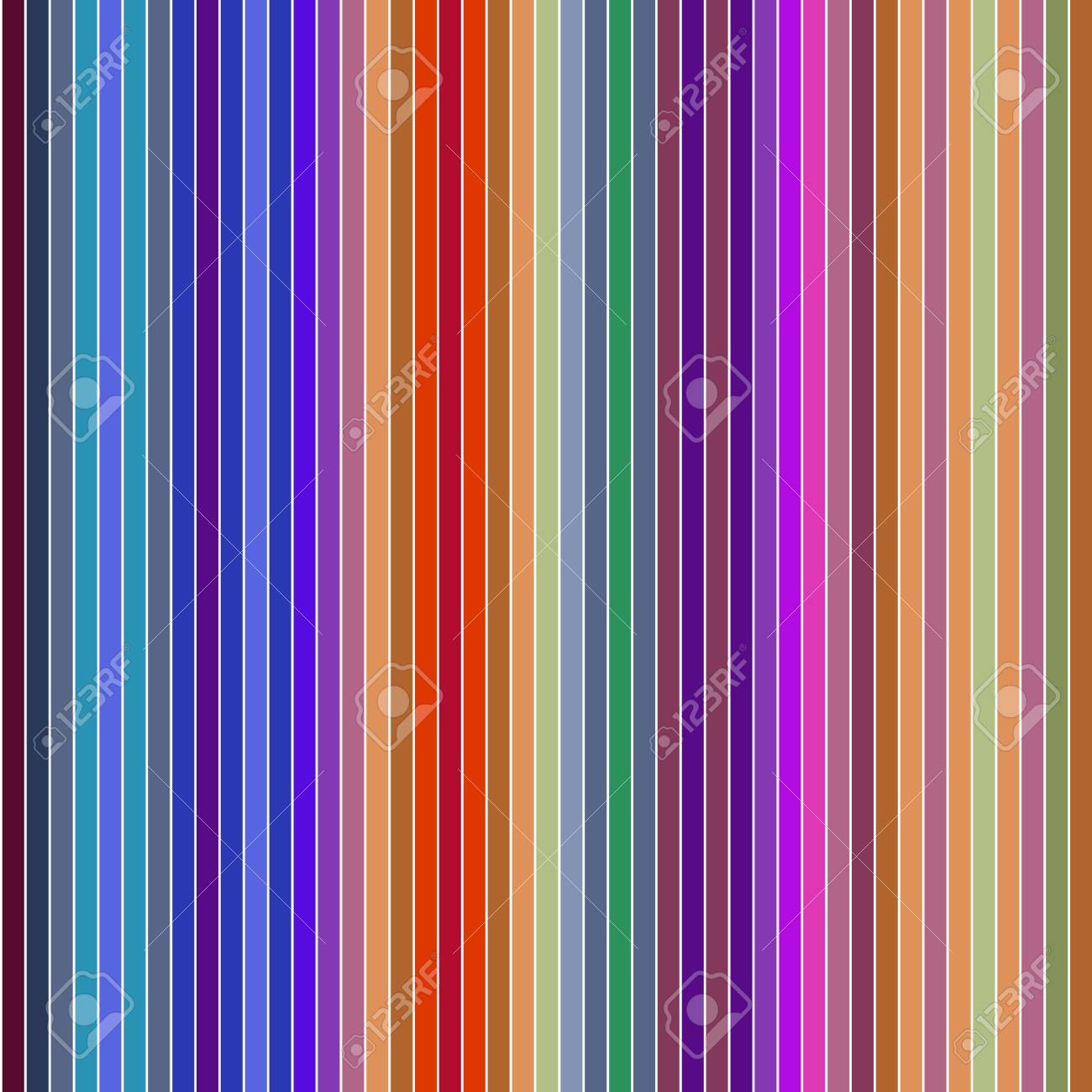 ストライプ模様の抽象画