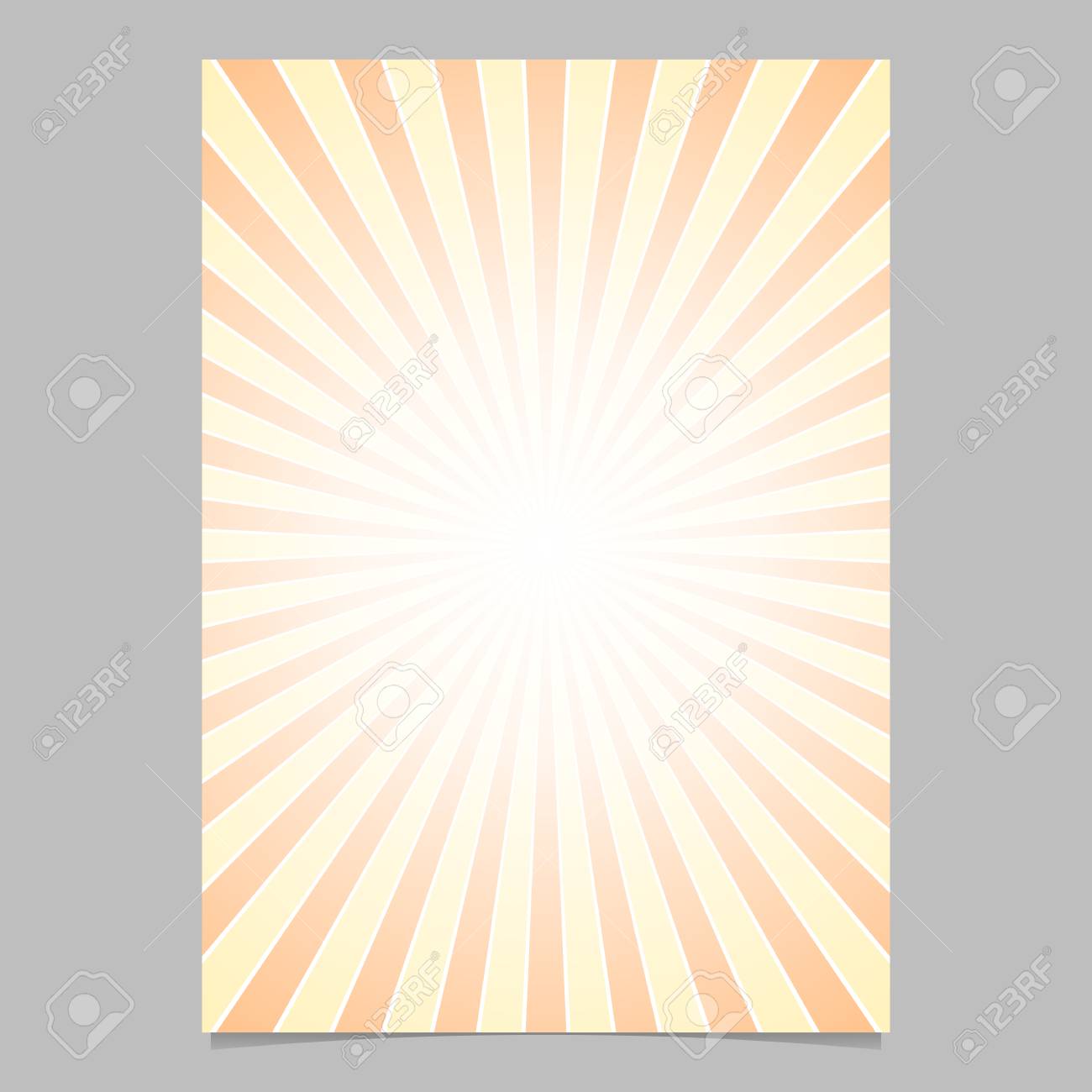 gradient abstract sunshine ray design flyer template vector raydesign