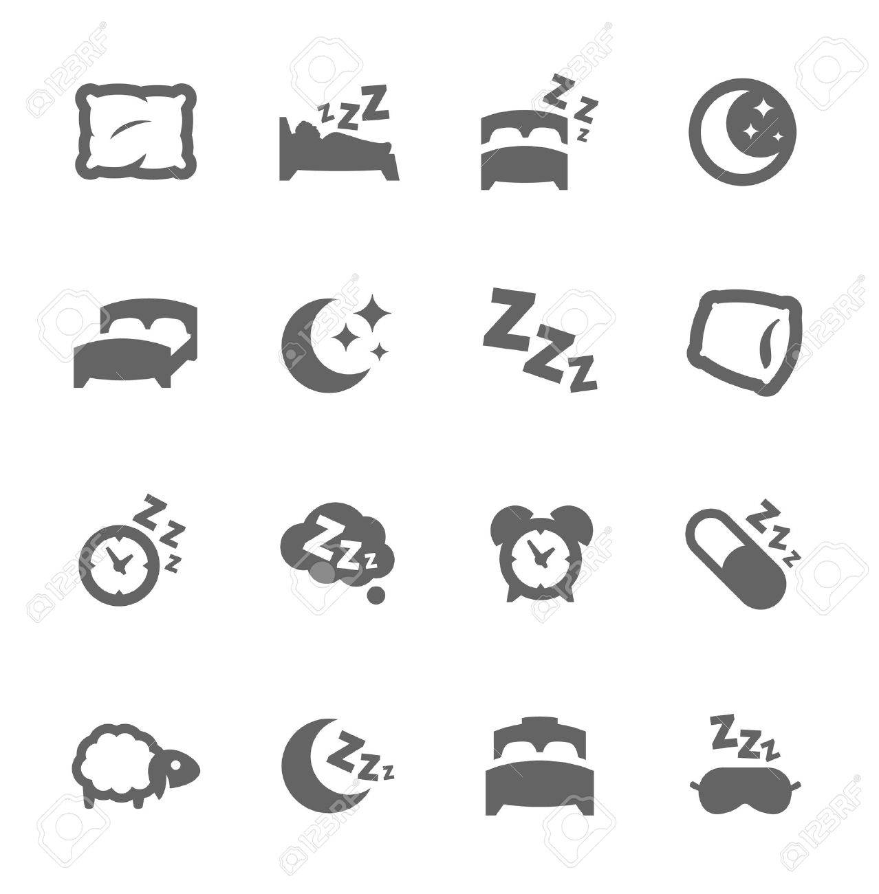 睡眠もアイコン のイラスト素材 ベクタ Image 睡眠もアイコン のイラスト素材 ベクタ Image