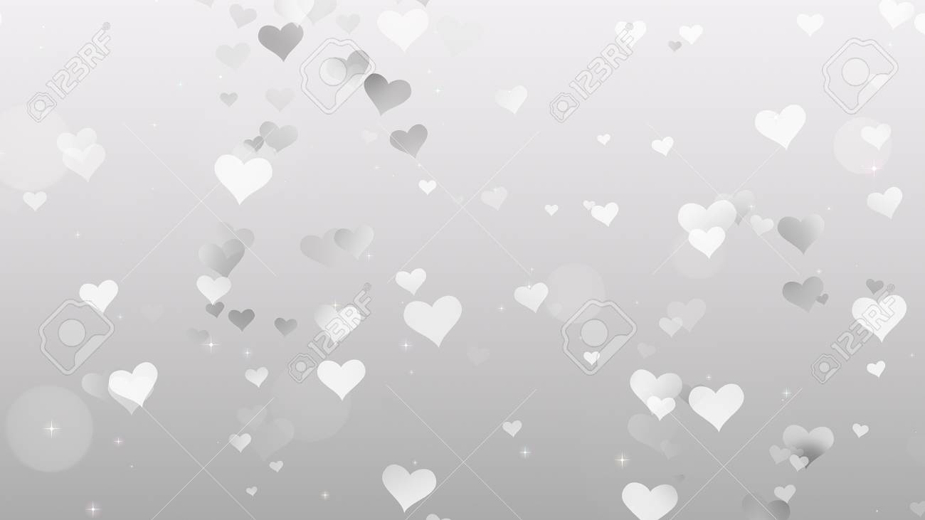 Graue Herzen Auf Weissem Hintergrund Uhr Lizenzfreie Fotos Bilder Und Stock Fotografie Image 92848084