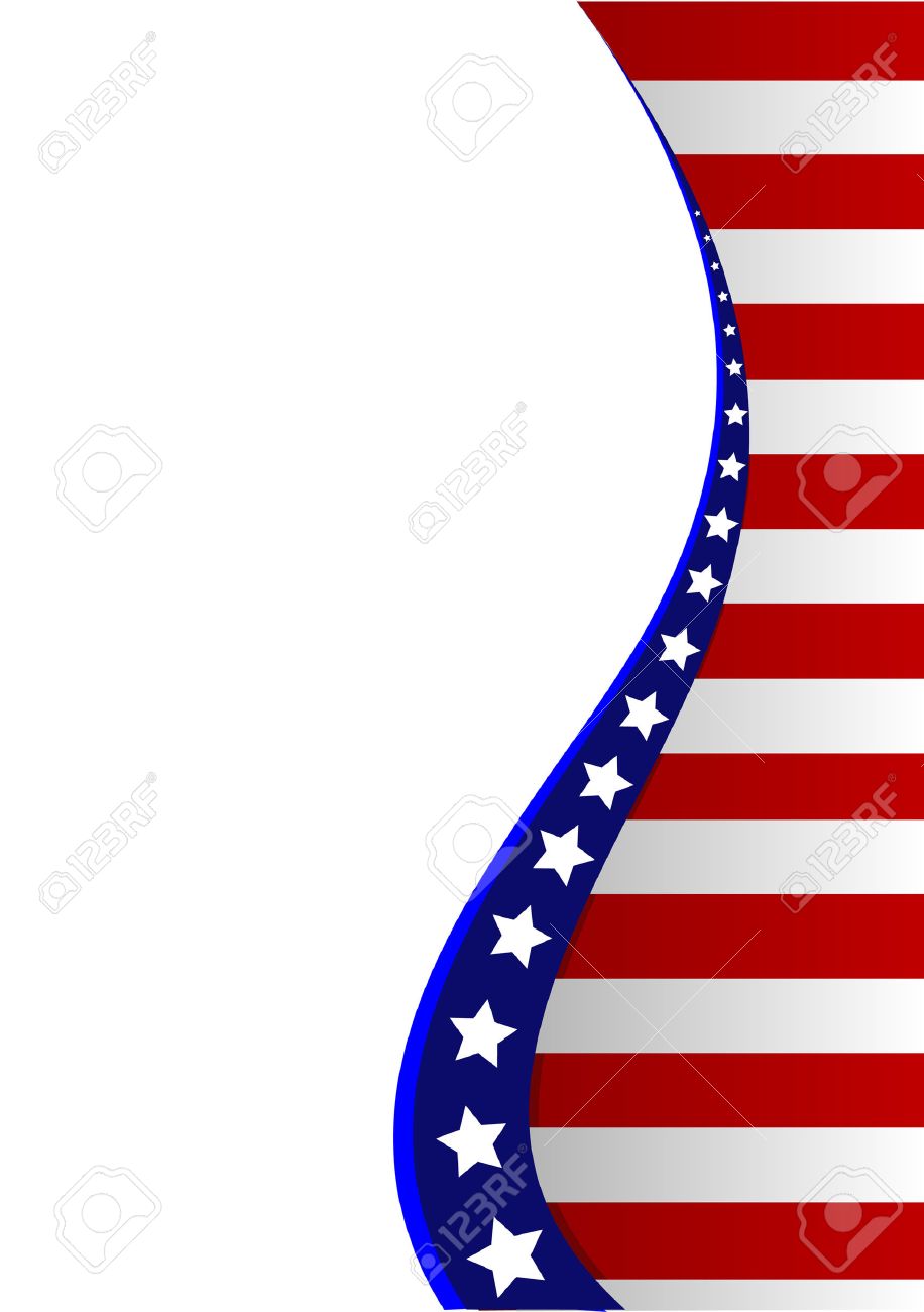 american flag clip art vertical