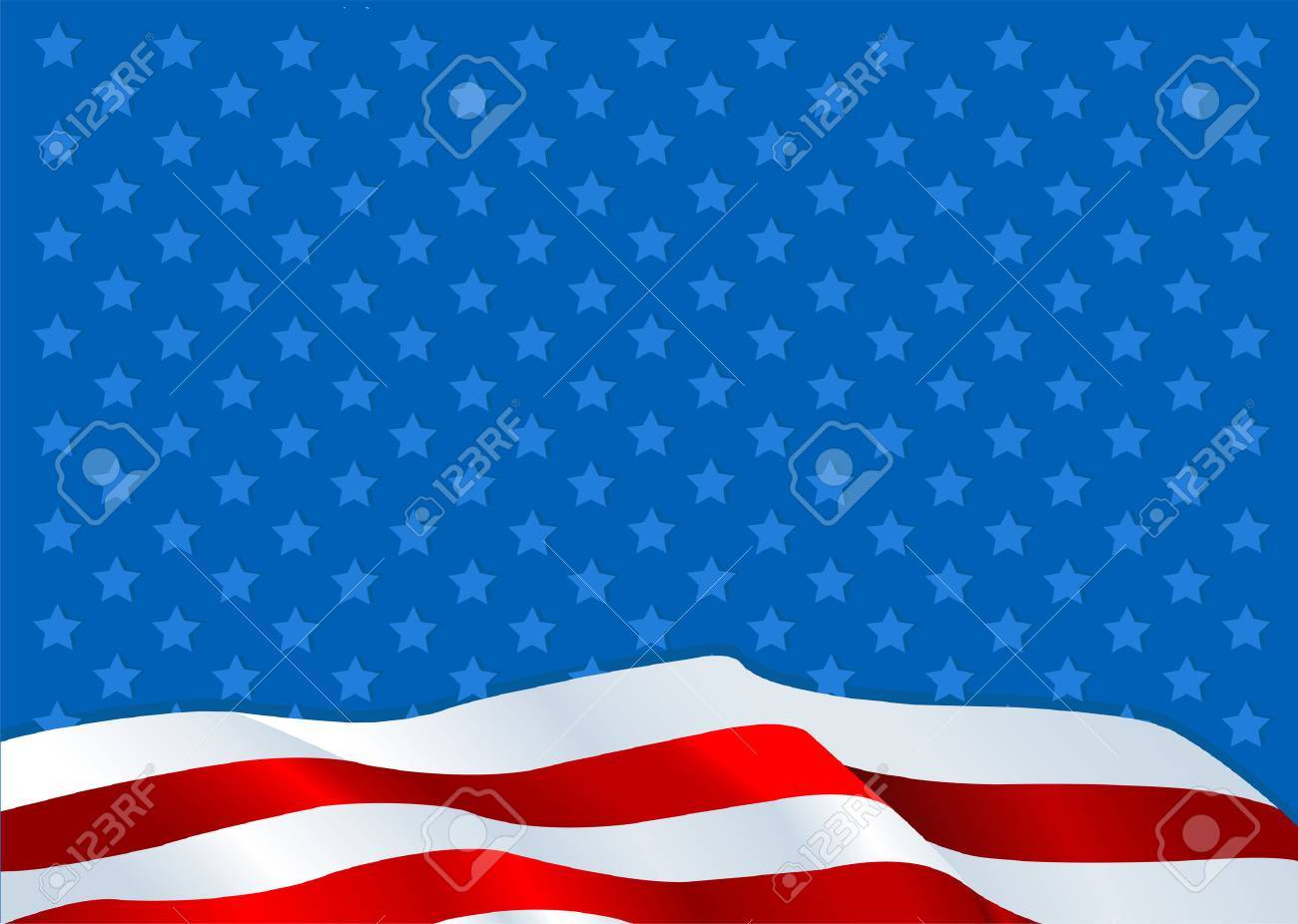 アメリカの国旗の背景のイラスト素材 ベクタ Image