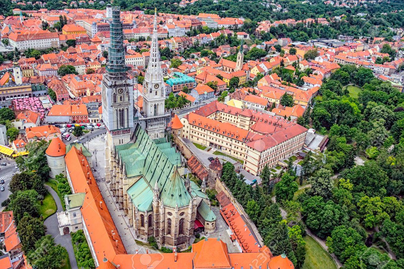 Zagreb Cathedral with Archbishop - 18809419 Zagreb Cathedral with Archbishop - 18809419