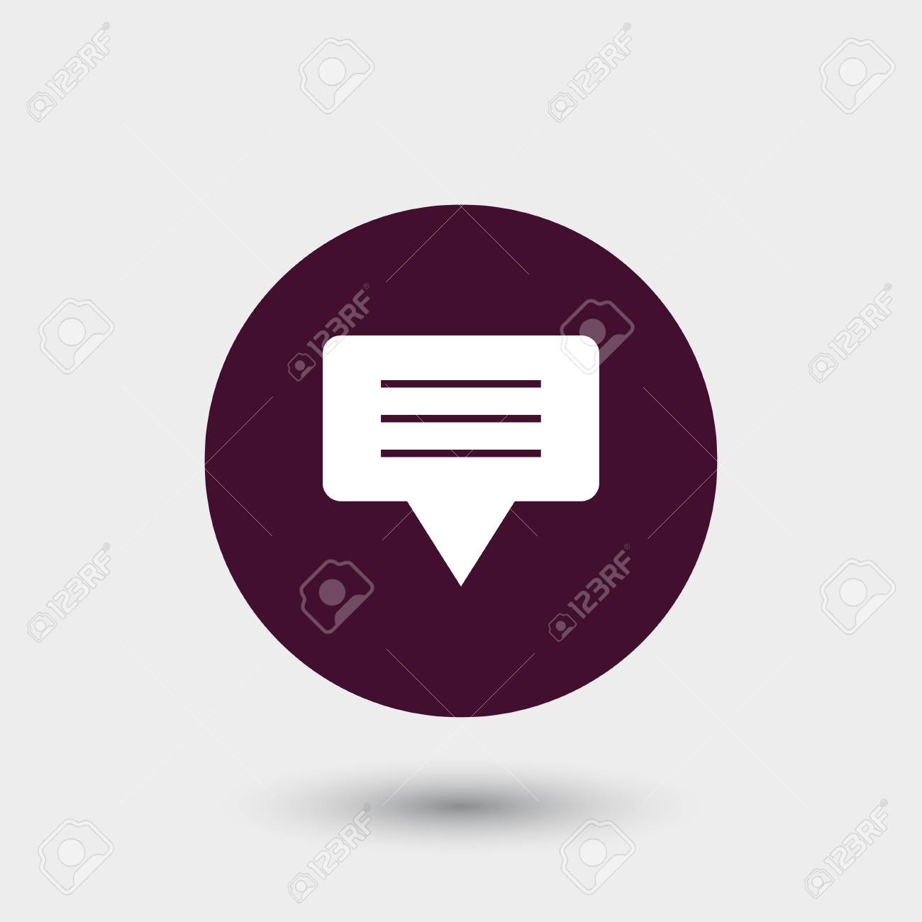 chat icon simple communication