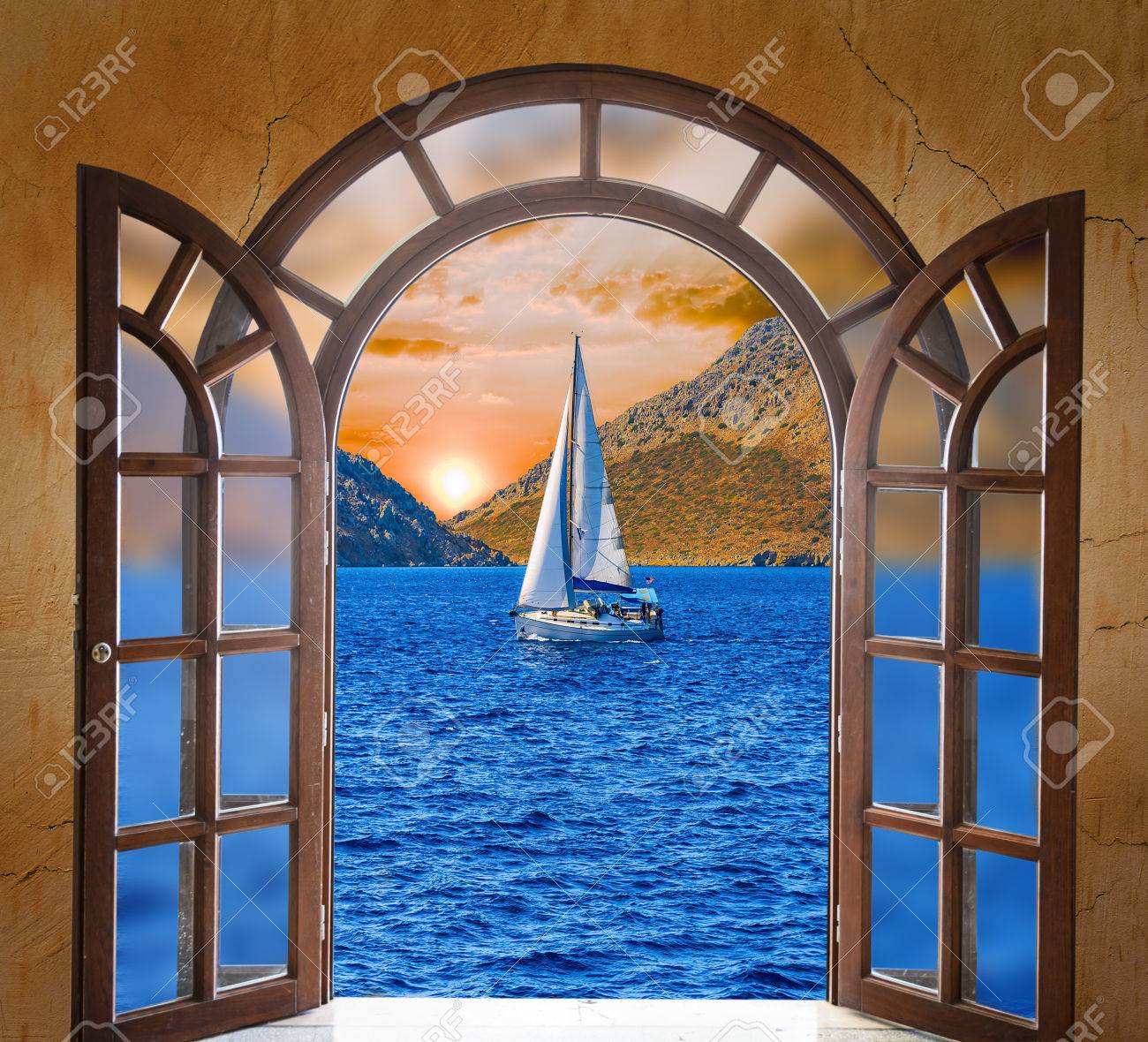 Open The Door Handle And Keys Conservatory Overlooking The Forest ... Open The Door Handle And Keys Conservatory Overlooking The Forest ...