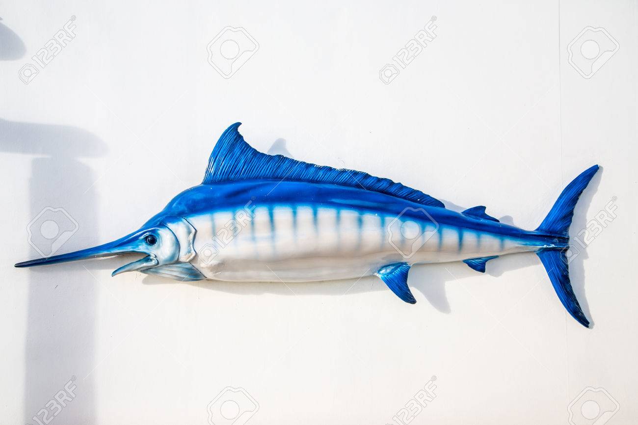 a blue and white