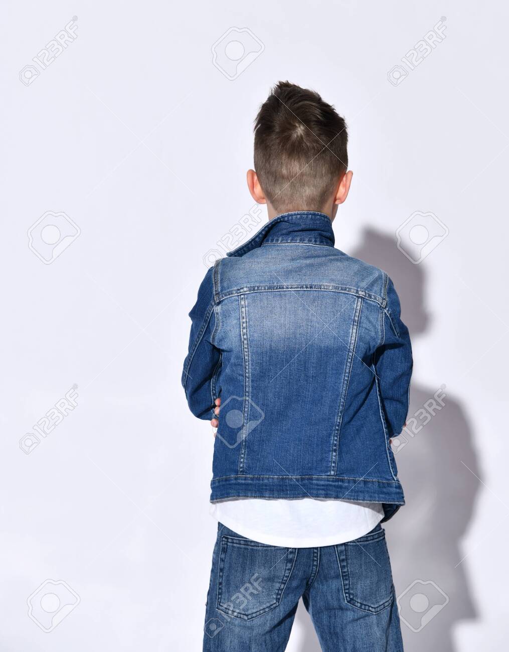 kids blue jean jacket