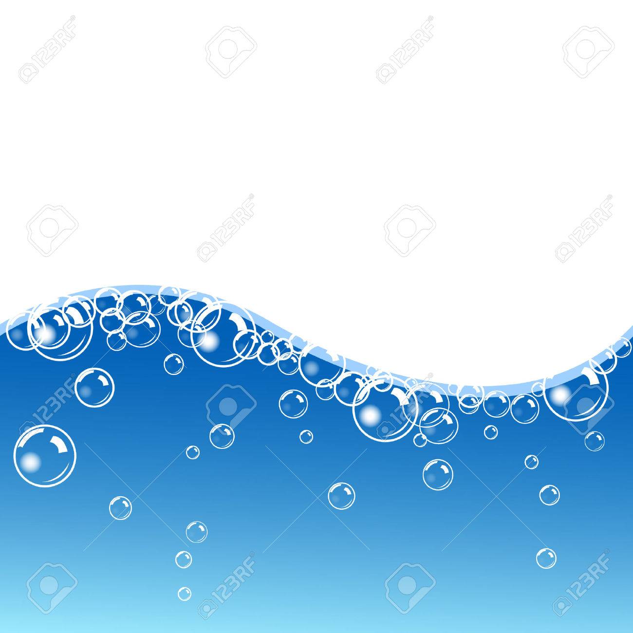 water bubble royalty free