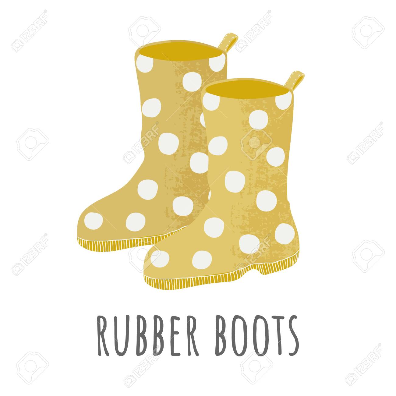 pretty rubber boots