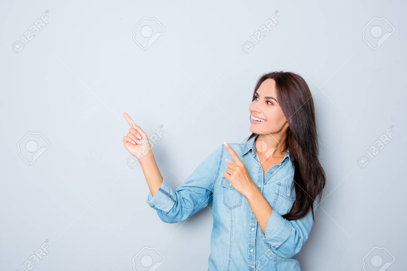 Young Girl Showing Young Girl Showing
