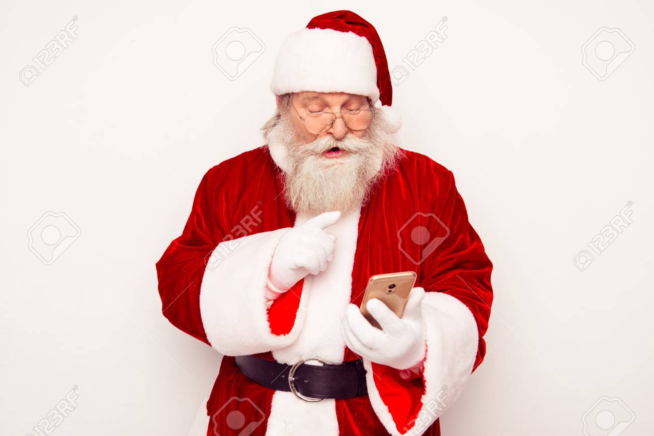 modern santa claus costume
