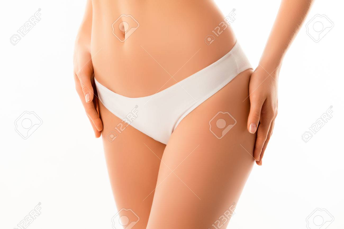 Close Up Photo Of Slim Woman In White Panties Touching Hips Stock Photo 67953793 Close Up Photo Of Slim Woman In White Panties Touching Hips Stock Photo 67953793