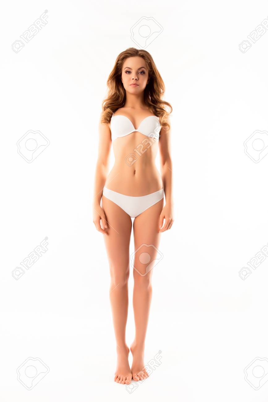 Junge Schönheit Zeigt Ihren Perfekten Körper Junge Schönheit Zeigt Ihren Perfekten Körper
