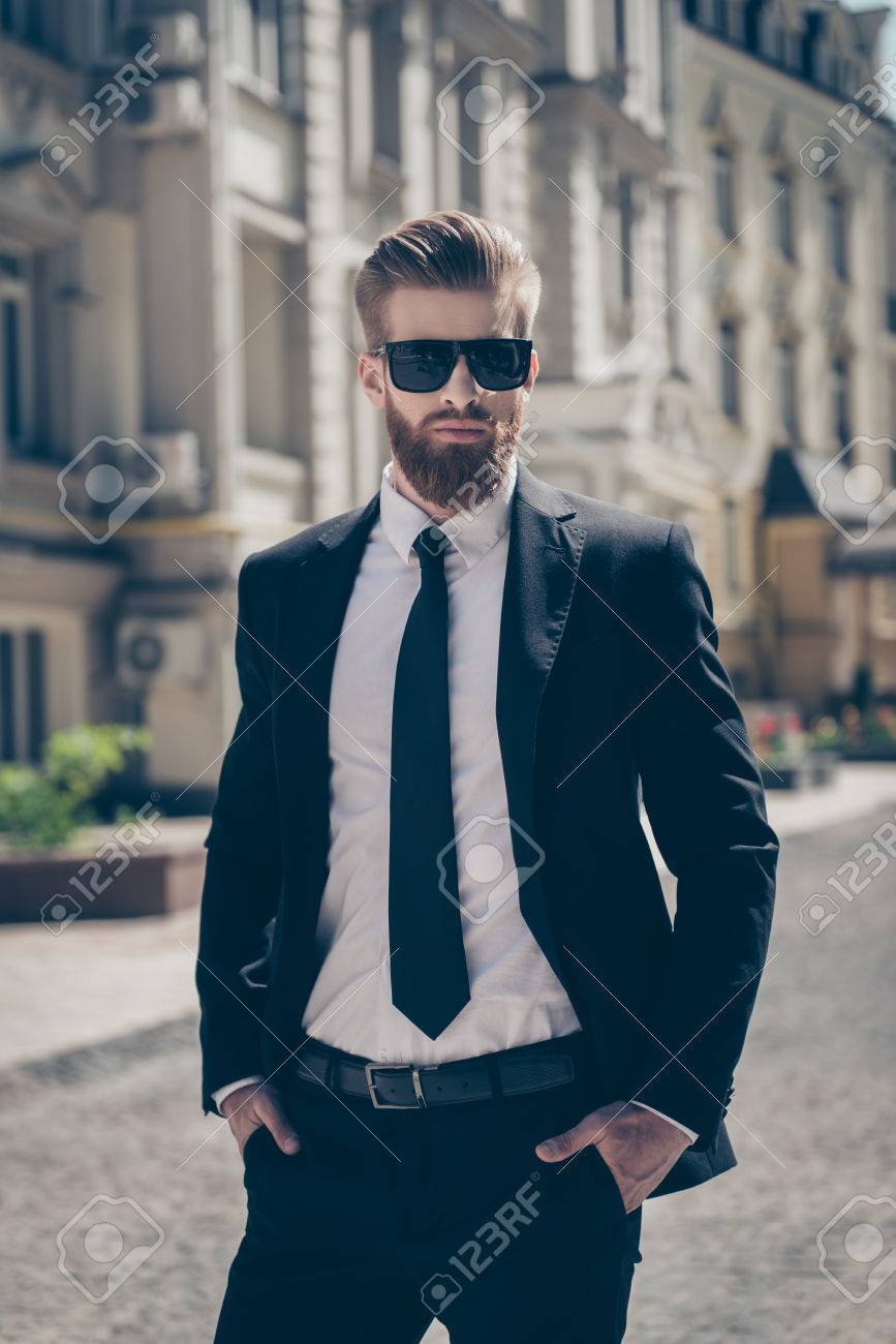 sunglasses with suit